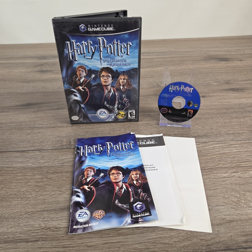 Harry Potter and the Prisoner of Azkaban (Nintendo GameCube, 2004) Complete CIB